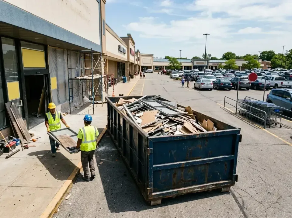 retail-store-renovation-debris-003 — frequently asked questions, Roll-off Dumpster Rentals in Berryville, AR